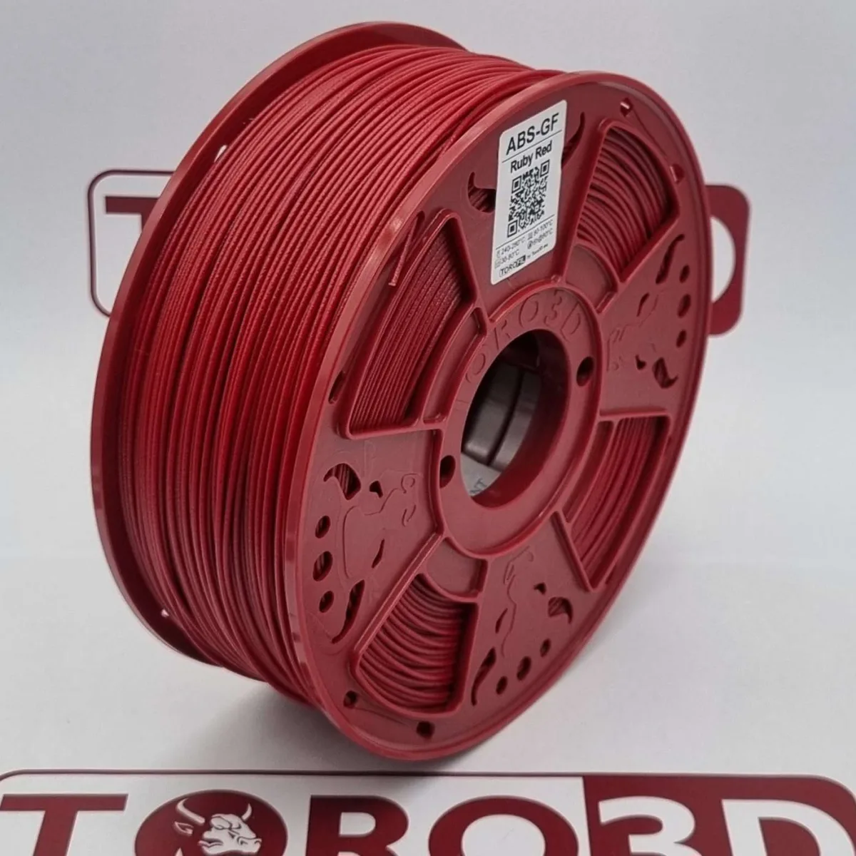 ABS-GF Red, 1 kg production spool