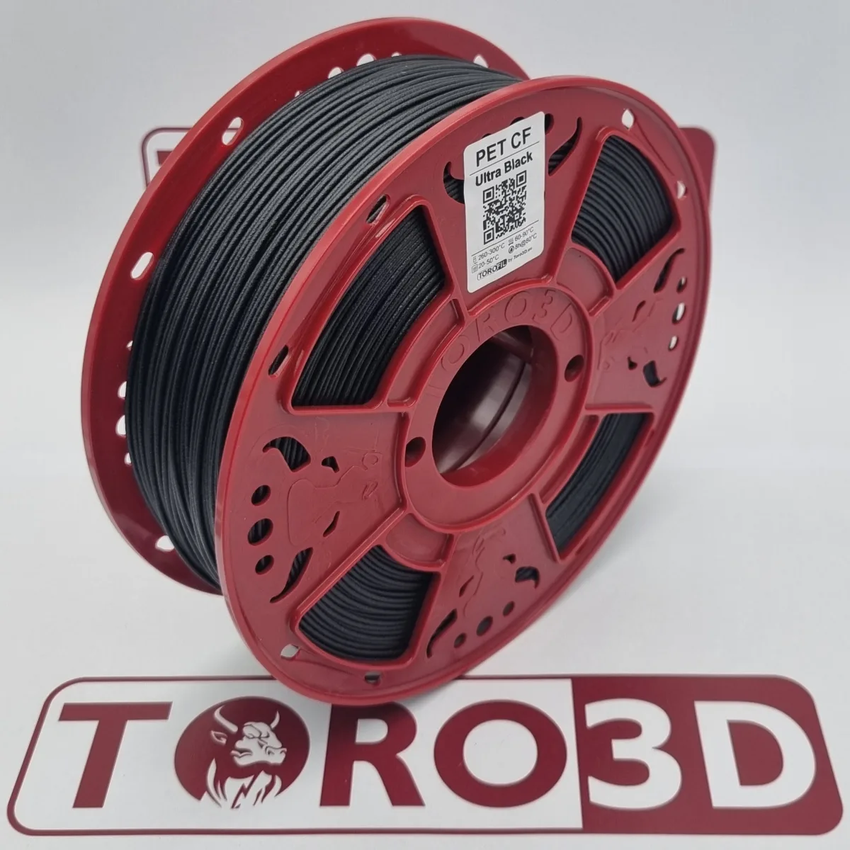 PET-CF Black, 1 kg production spool