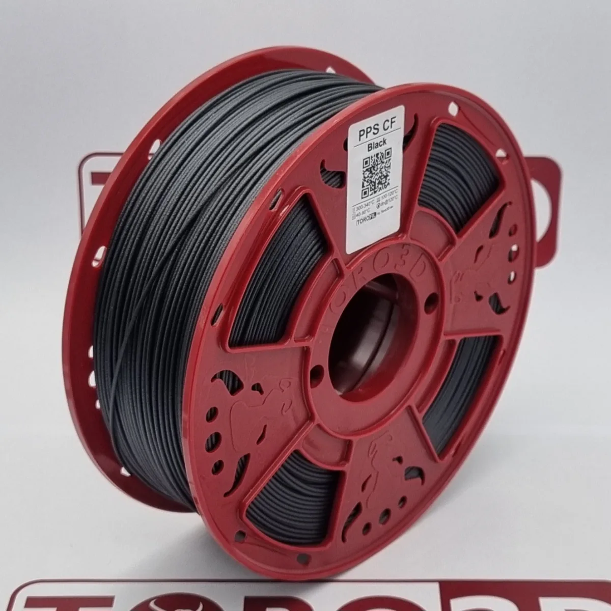 PPS-CF Black, 1 kg production spool